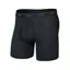 SAXX Men's Quest Quick-Dry Mesh Boxer Briefs Fly Black