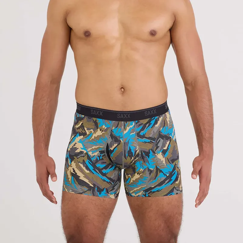 SAXX Quest Quick-Dry Mesh Boxer Briefs Peaks-1