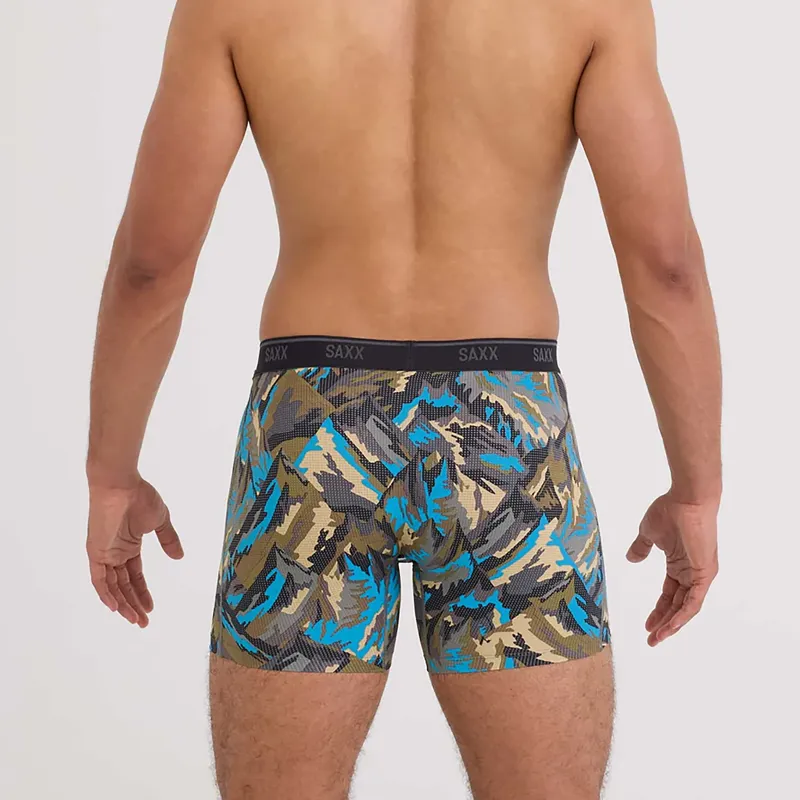 SAXX Quest Quick-Dry Mesh Boxer Briefs Peaks-2