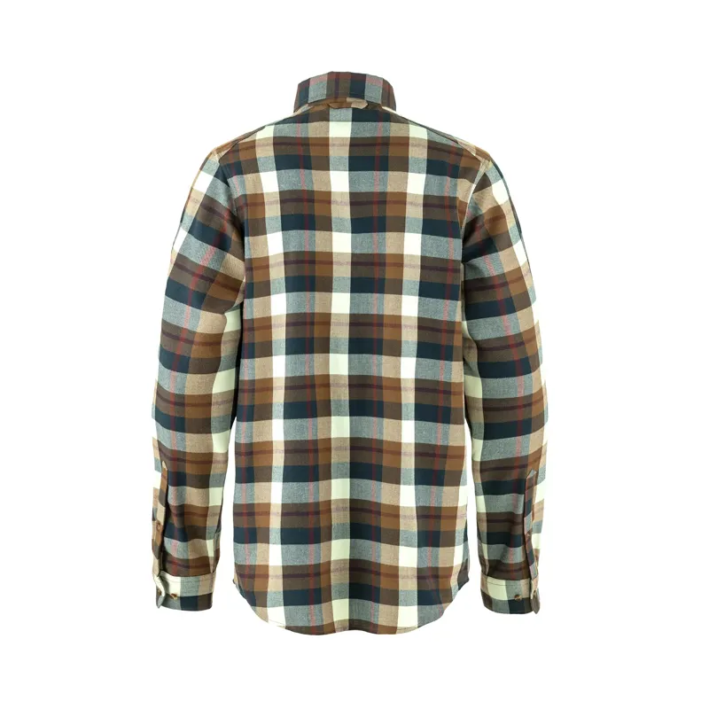 Fjallraven Men's Fjallglim Shirt Wood Brown / Chalk White-1