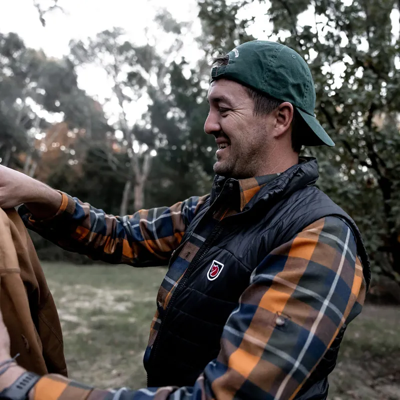 Fjallraven Men's Fjallglim Shirt Wood Brown / Chalk White-10