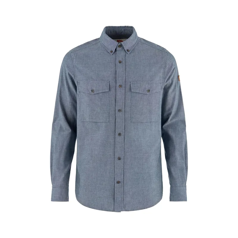 Fjallraven Men's Ovik Chambray Navy