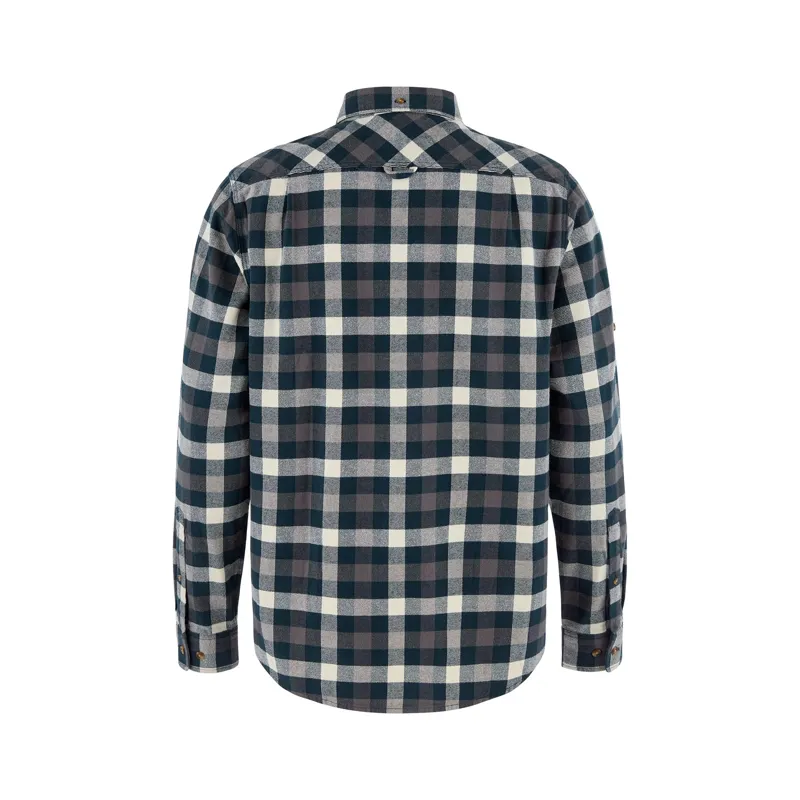 Fjallraven Skog Relaxed Shirt Dark Navy / Chalk White-1