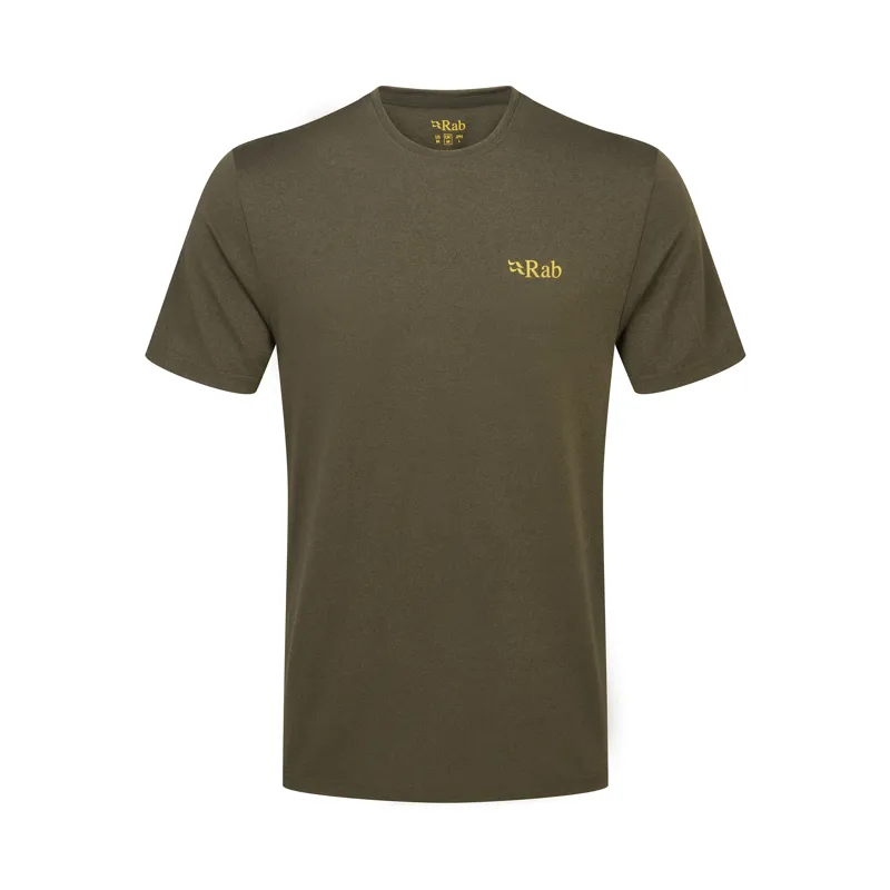 Rab Men's Mantle Ridge Tee Army-1