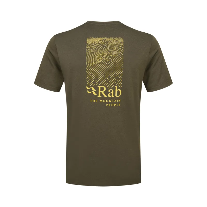 Rab Men's Mantle Ridge Tee Army-2