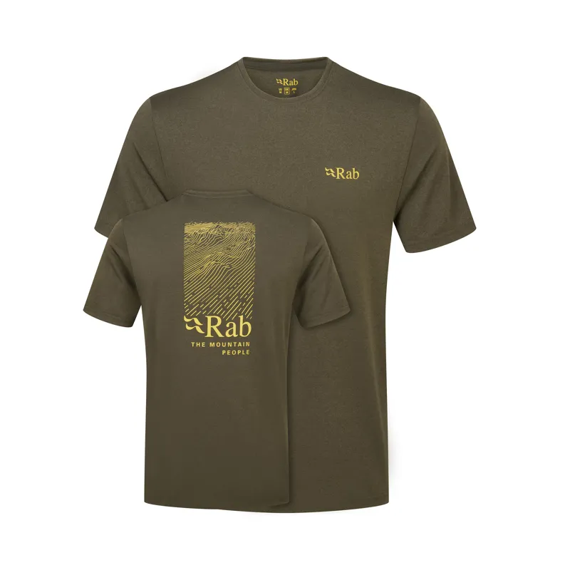 Rab Men's Mantle Ridge Tee Army