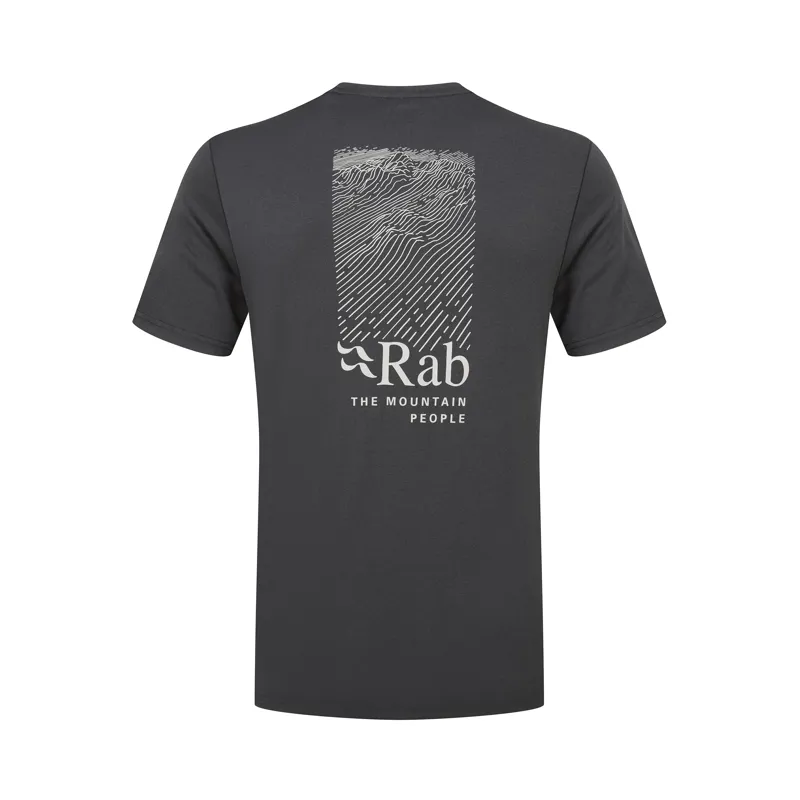 Rab Men's Mantle Ridge Tee Ebony-2