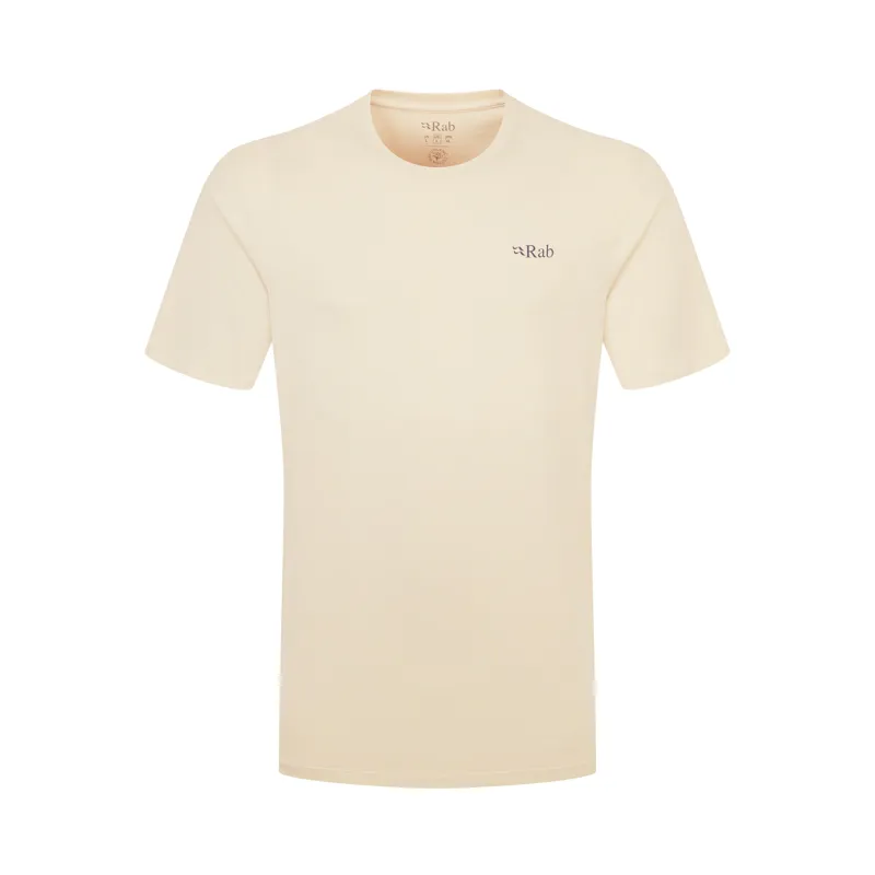 Rab Mens Stance Axe T-Shirt Ecru-1