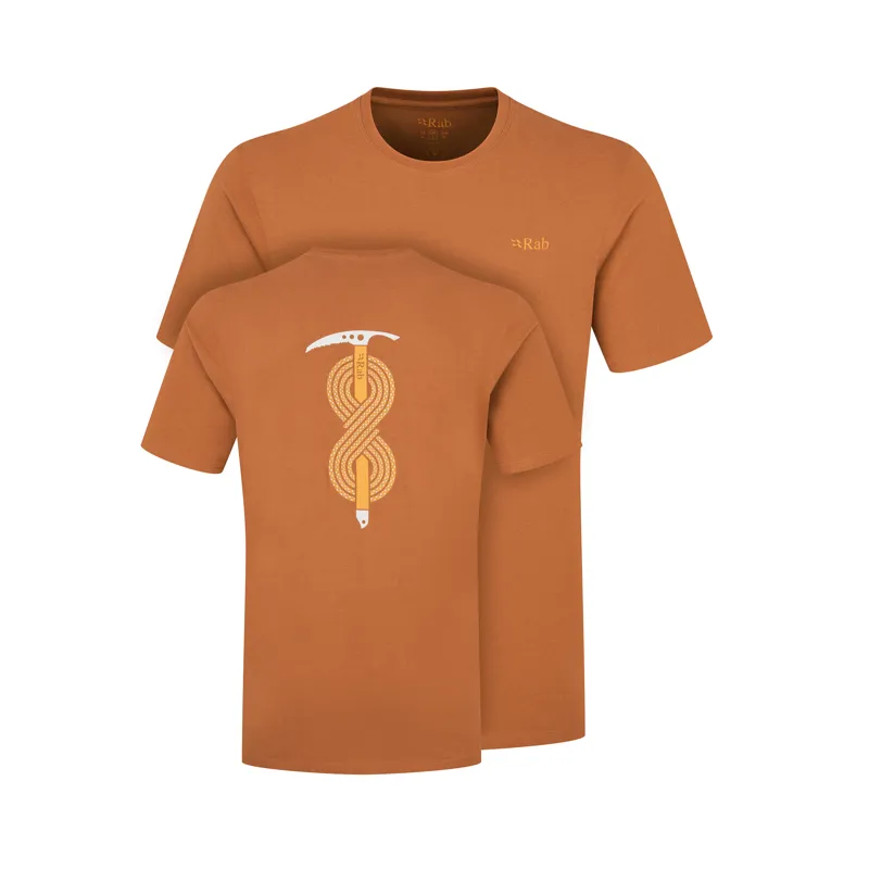 Rab Mens Stance Axe T-Shirt Red Earth