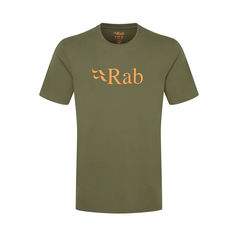 Rab Mens Stance Logo Tee Army