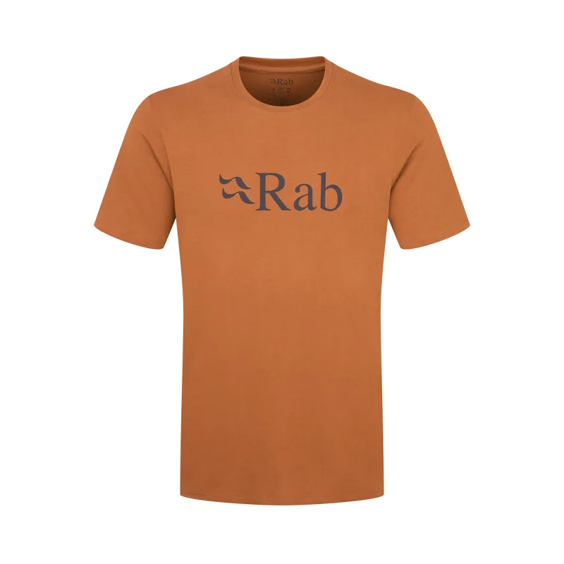 Rab Mens Stance Logo Tee Red Earth