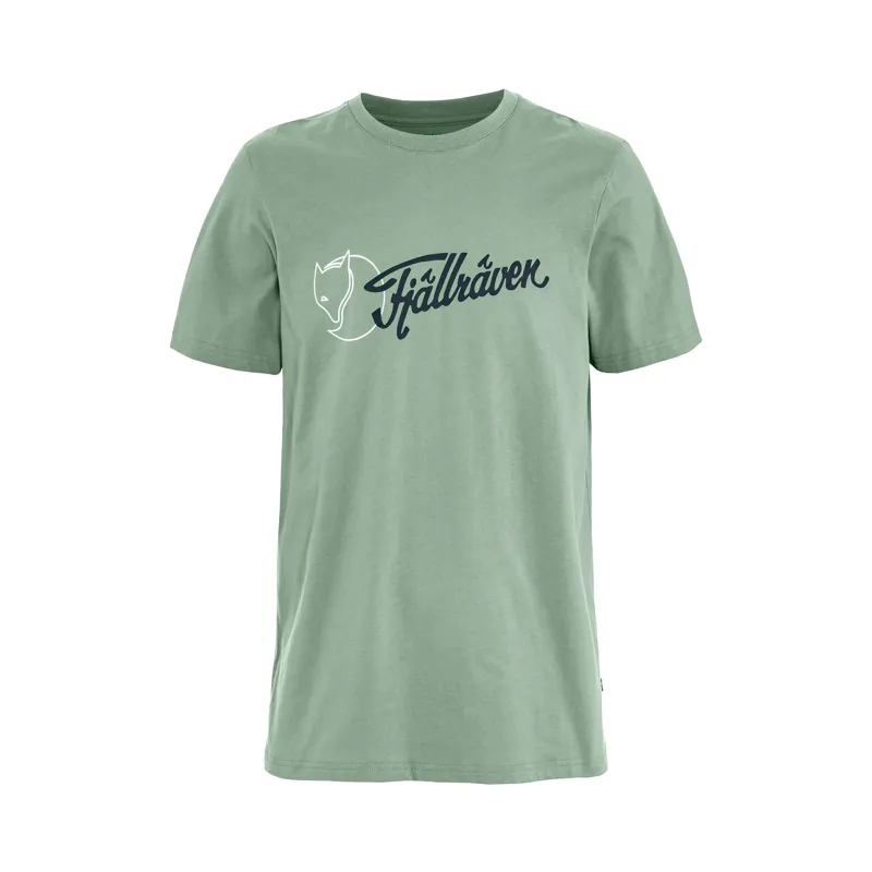 Fjallraven Men's Archive Logo T-Shirt Misty Green