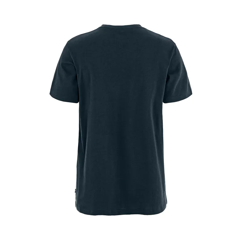 Fjallraven Men's Archive Logo T-Shirt Navy-1