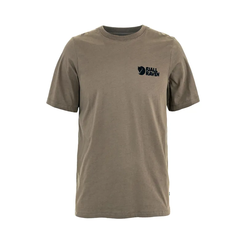 Fjallraven Men's Swedish Forest T-Shirt Suede Brown