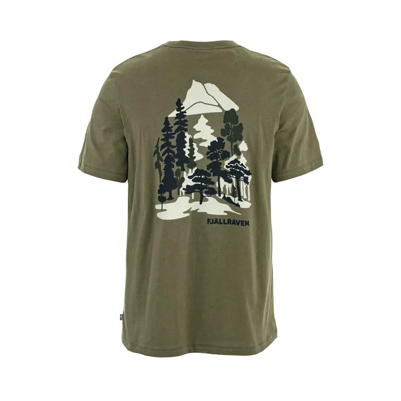 Fjallraven Men's Swedish Forest T-Shirt Laurel Green-1