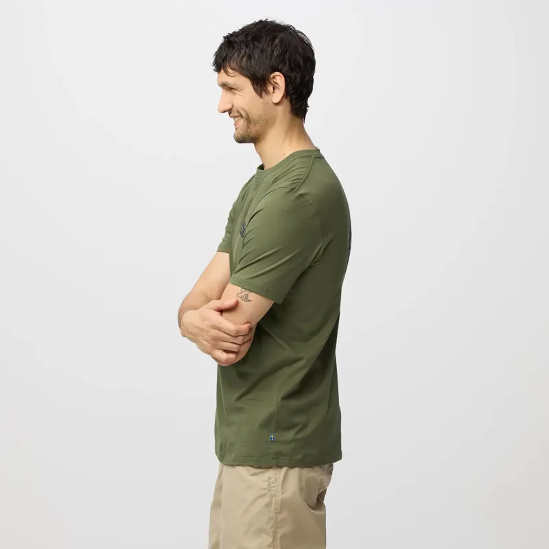 Fjallraven Men's Swedish Forest T-Shirt Laurel Green-4