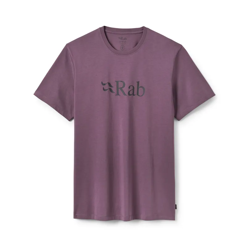 Rab Mens Stance Logo Tee Dark Iris