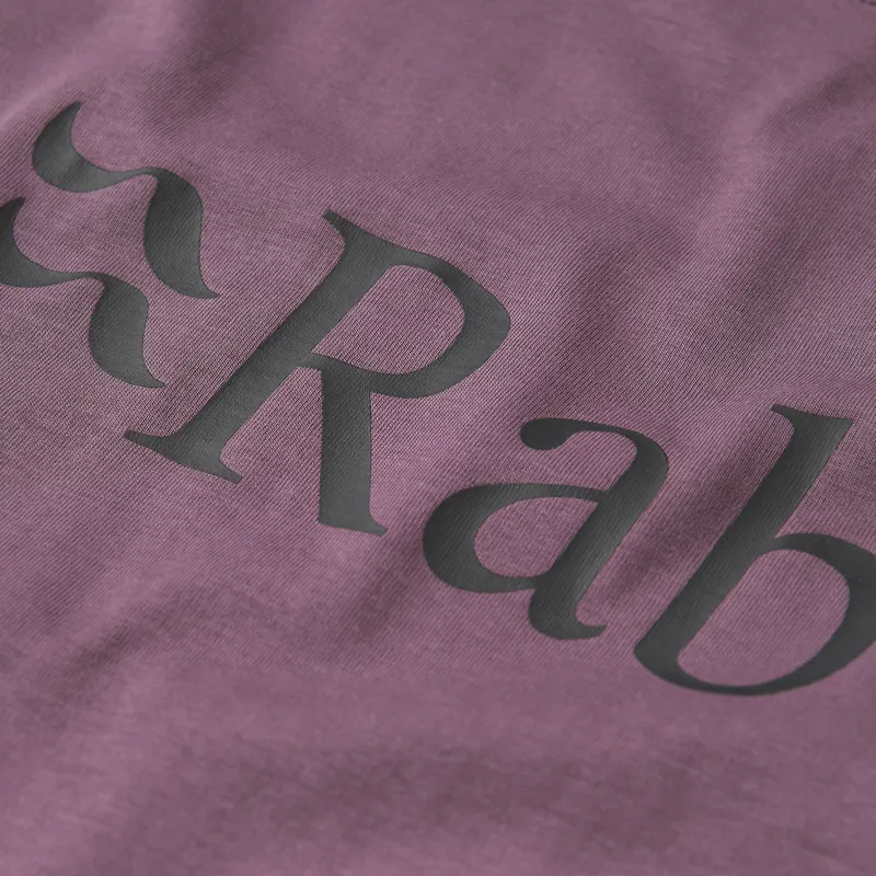 Rab Mens Stance Logo Tee Dark Iris-2