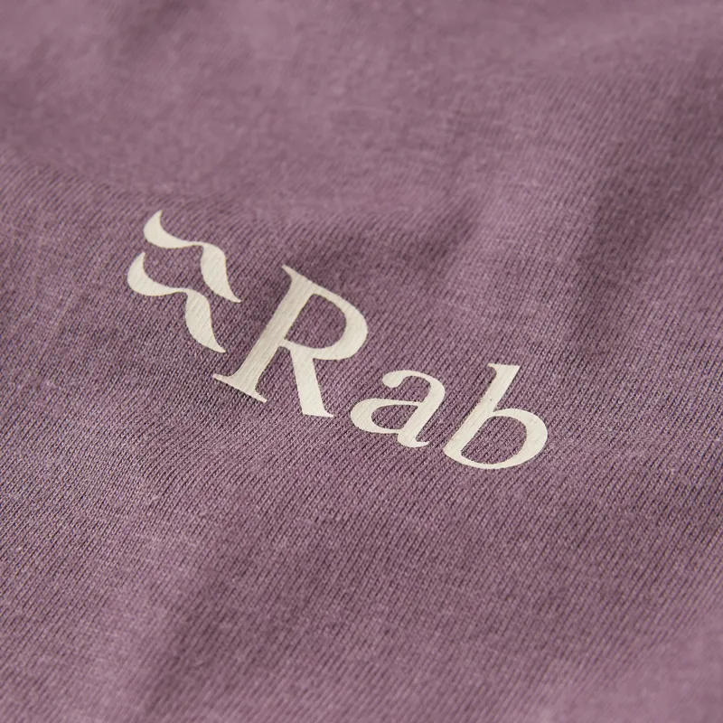 Rab Mens Stance Mountain Peak Tee Dark Iris-2