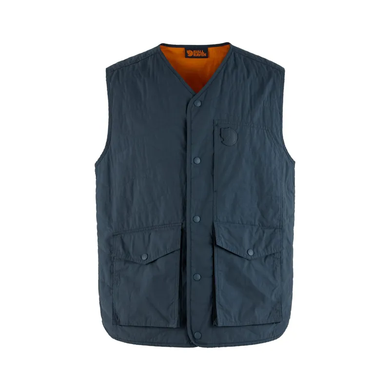 Fjallraven Unisex Big Fox Vest Blue/Orange