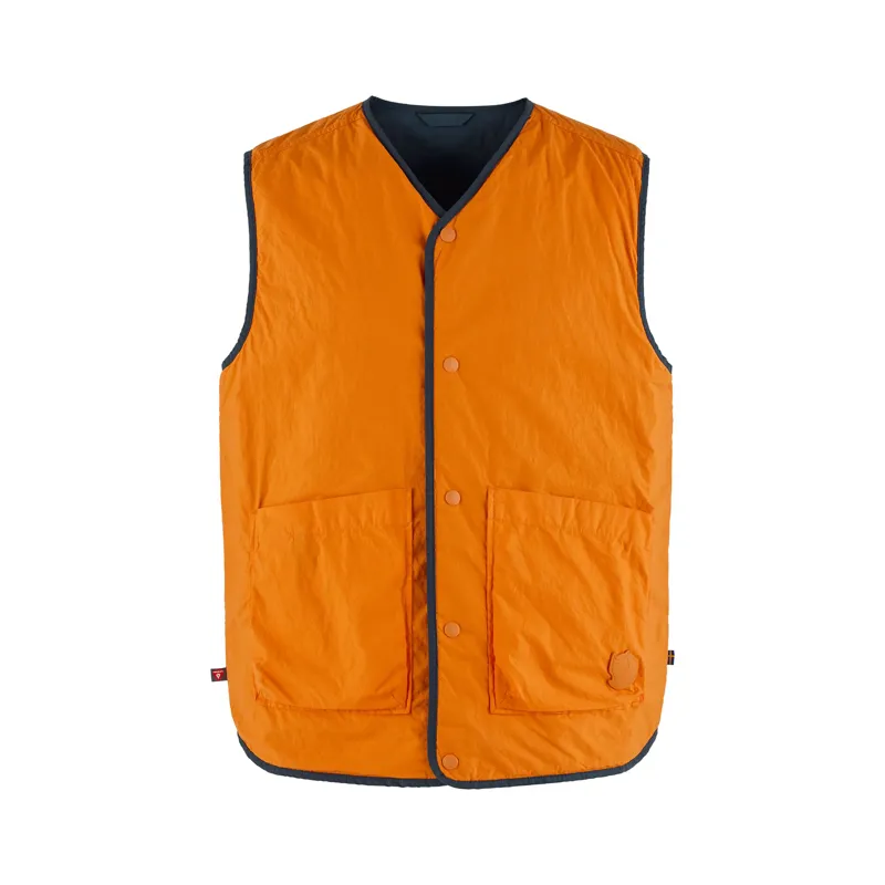 Fjallraven Unisex Big Fox Vest Blue/Orange-2