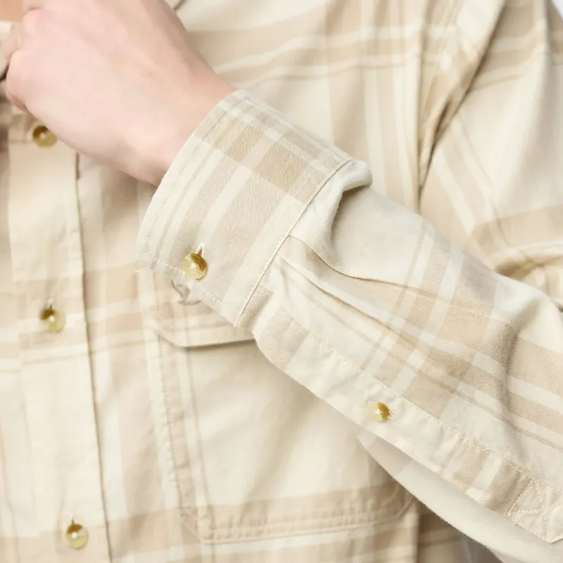 Fjallraven Men's Ovik Lite Flannel Shirt Navy-9