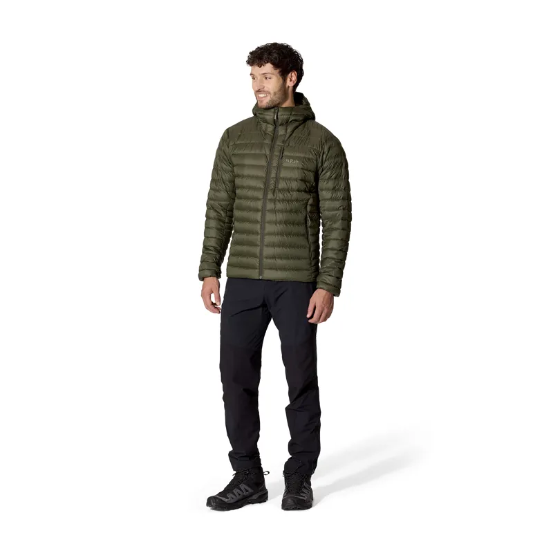 Rab Men's Microlight Alpine Hoody Army-3