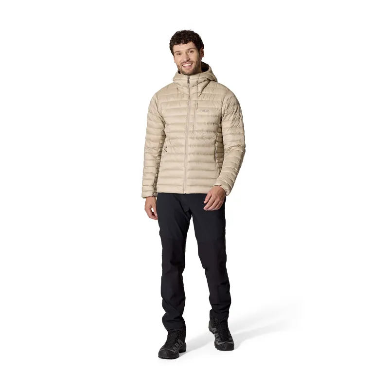 Rab Men's Microlight Alpine Hoody Dark Pebble-3