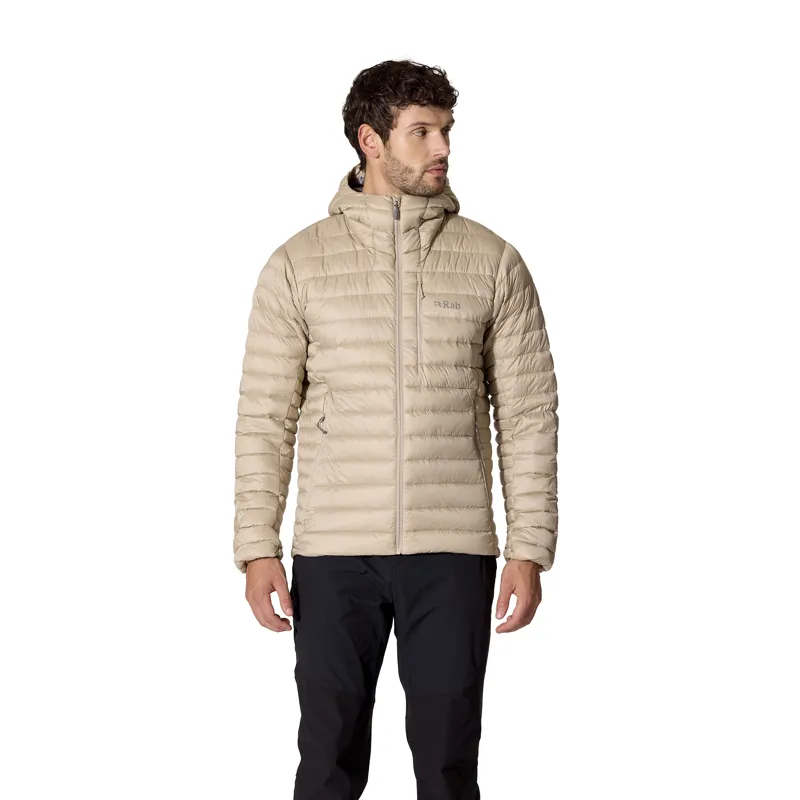 Rab Men's Microlight Alpine Hoody Dark Pebble-2