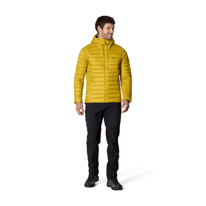 Rab Men's Microlight Alpine Hoody Dark Pollen-3