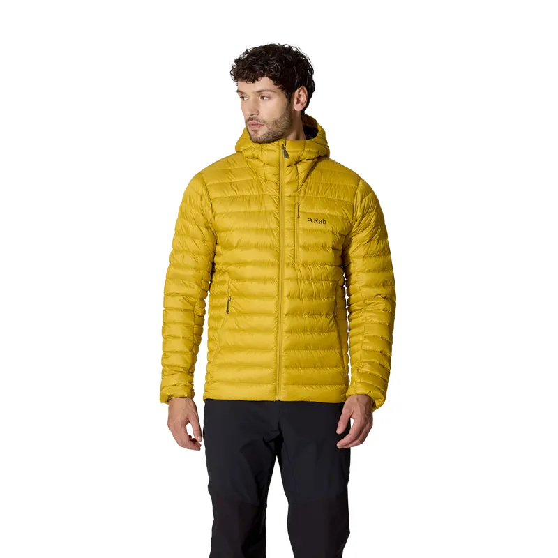 Rab Men's Microlight Alpine Hoody Dark Pollen-2