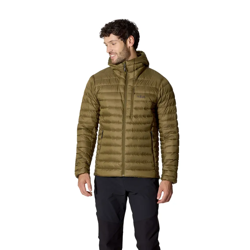 Rab Men's Microlight Alpine Hoody Oak-2