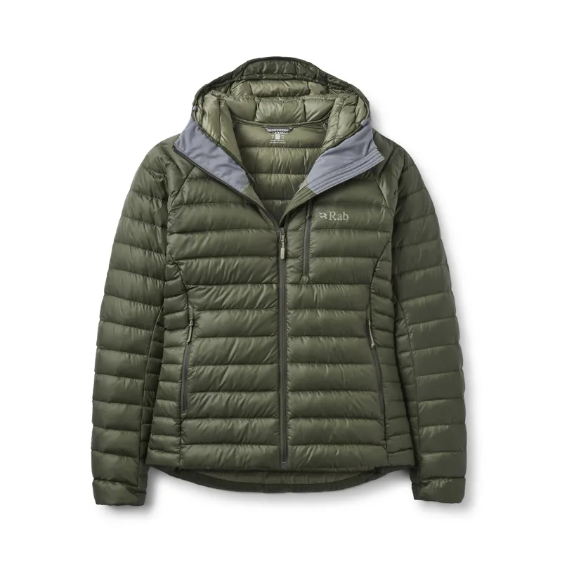 Rab Women's Microlight Alpine Hoody Army