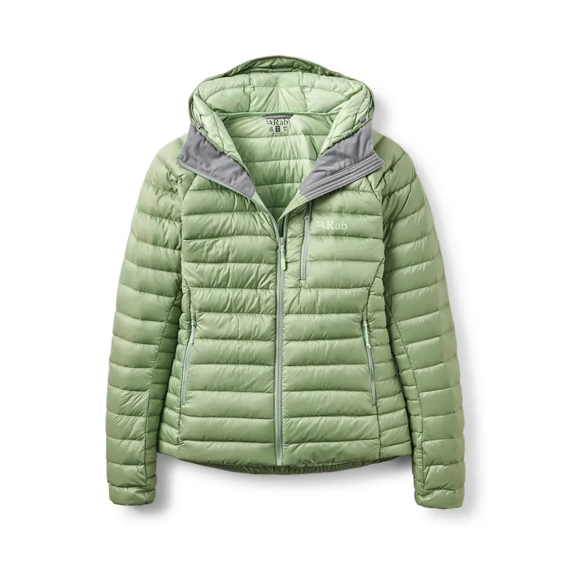 Rab Women's Microlight Alpine Hoody Dark Fig Green