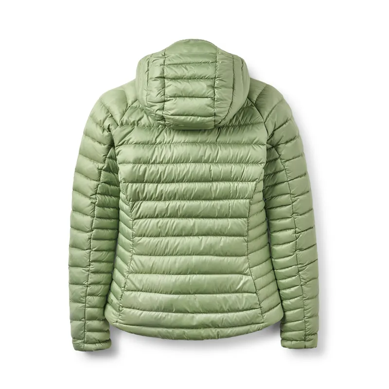 Rab Women's Microlight Alpine Hoody Dark Fig Green-1