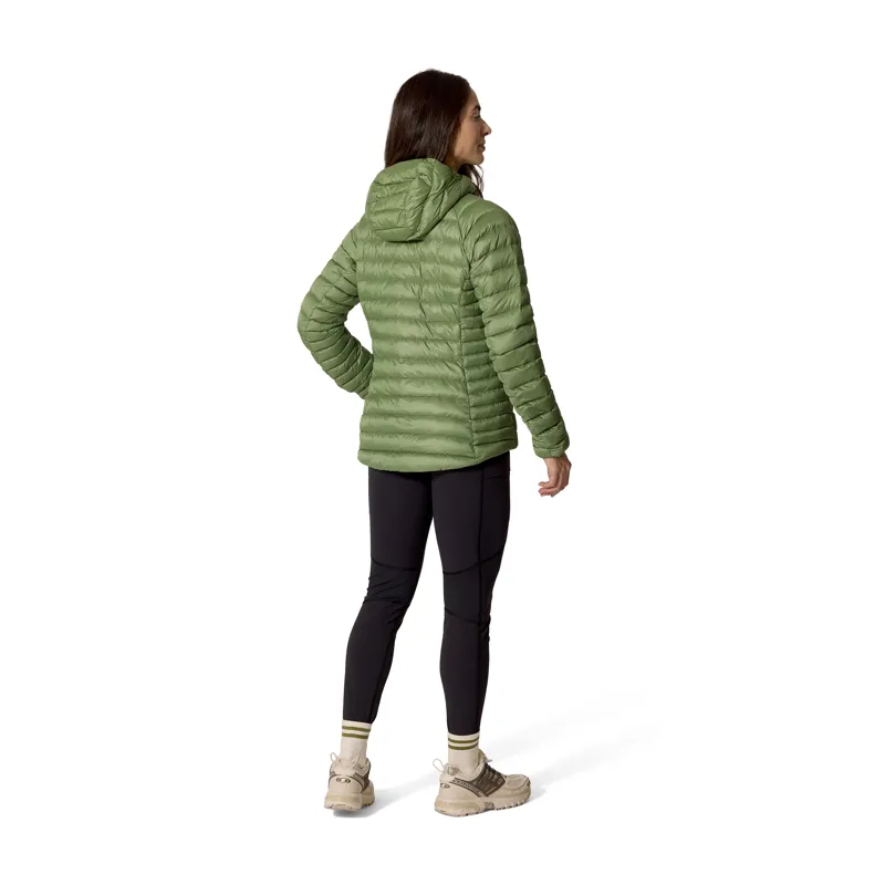 Rab Women's Microlight Alpine Hoody Dark Fig Green-5