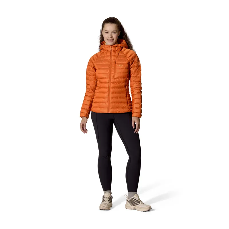 Rab Women's Microlight Alpine Hoody Dark Melba-3