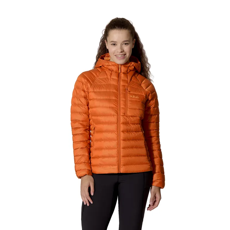 Rab Women's Microlight Alpine Hoody Dark Melba-2