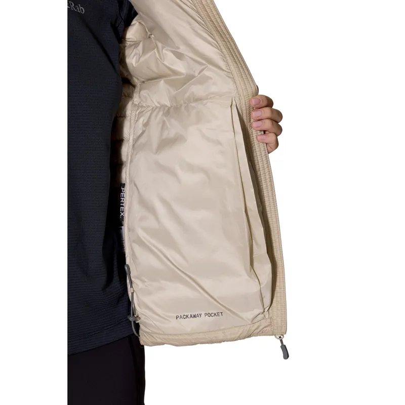 Rab Women's Microlight Alpine Hoody Dark Pebble-10