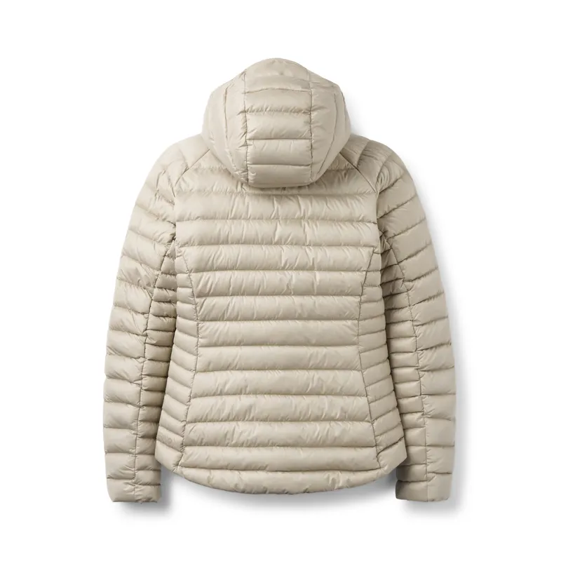 Rab Women's Microlight Alpine Hoody Dark Pebble-1
