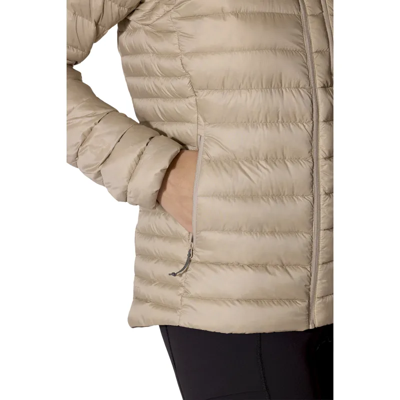 Rab Women's Microlight Alpine Hoody Dark Pebble-7