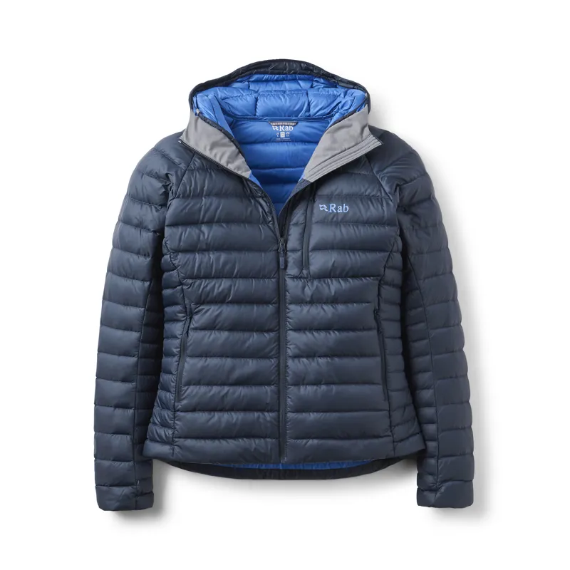 Rab Women's Microlight Alpine Hoody Galaxy Blue
