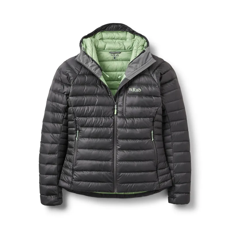 Rab Women's Microlight Alpine Hoody Jacket Graphene