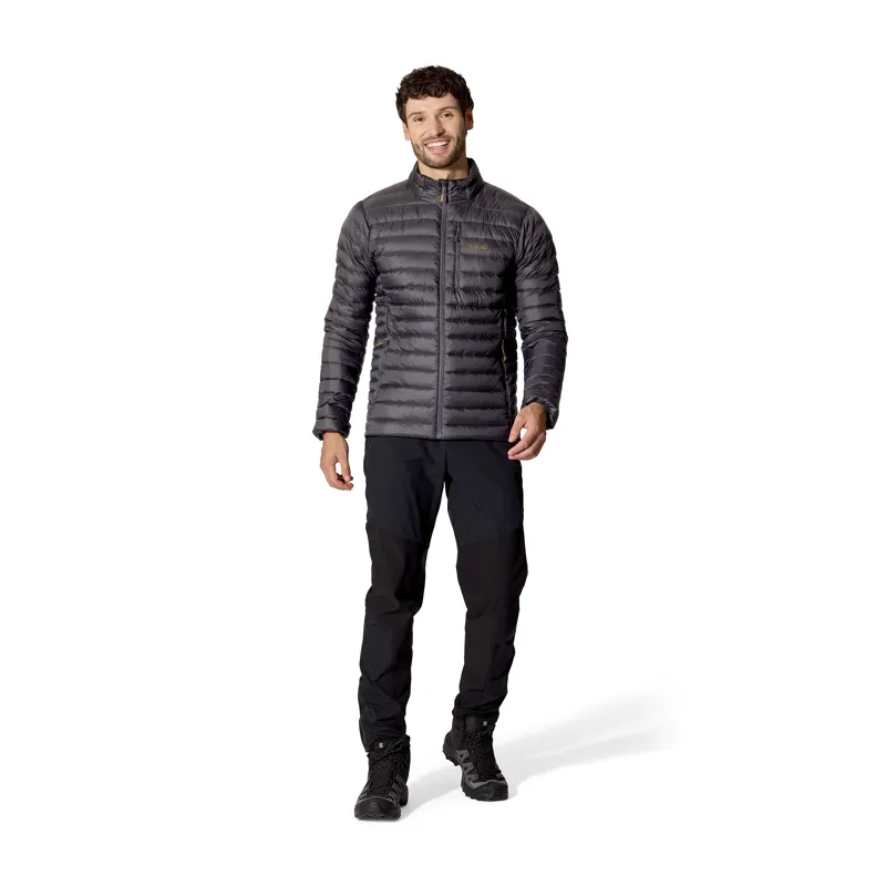 Rab Men's Microlight Jacket Insulated Down Jacket Anthracite-3