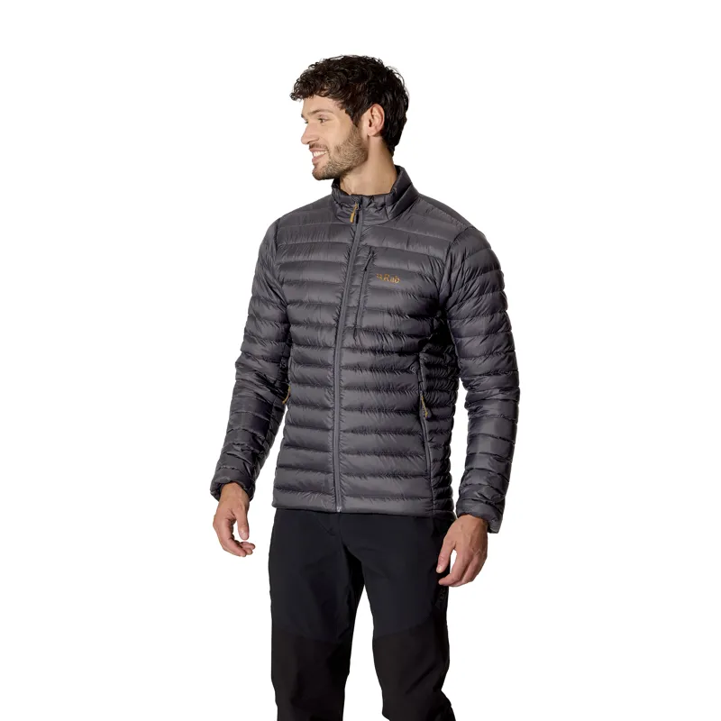 Rab Men's Microlight Jacket Insulated Down Jacket Anthracite-2