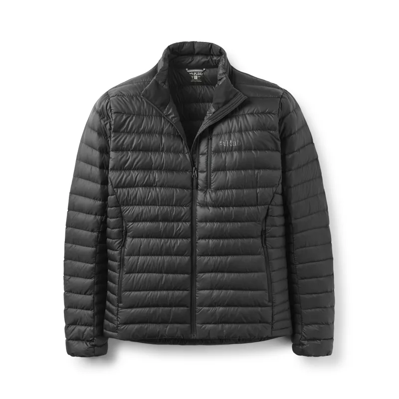 Rab Men's Microlight Jacket Insulated Down Jacket Black