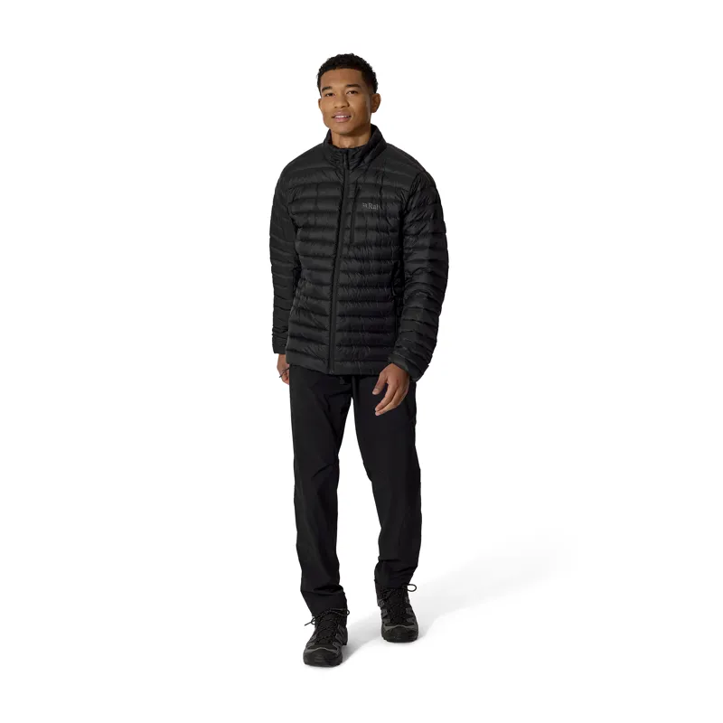 Rab Men's Microlight Jacket Insulated Down Jacket Black-3