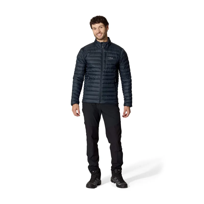 Rab Men's Microlight Jacket Insulated Down Jacket Galaxy Blue-3