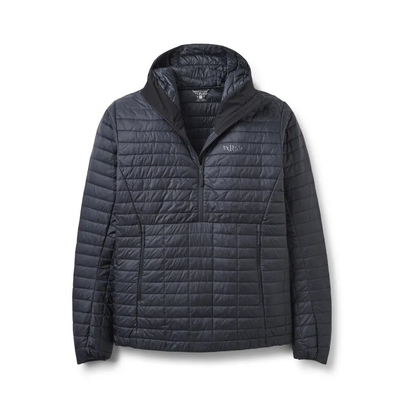 Rab Men's Microlighter Pullover Hoody Black