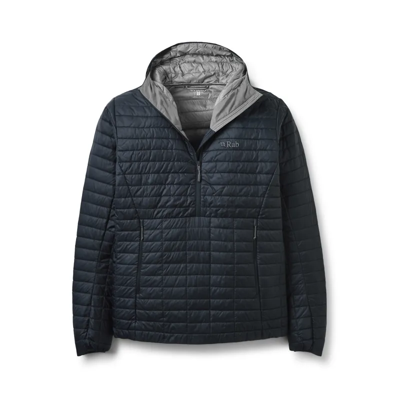 Rab Men's Microlighter Pullover Hoody Galaxy Blue